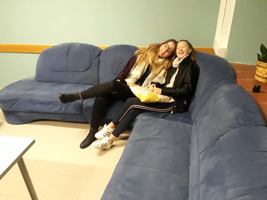 Eine Couch für die Minis