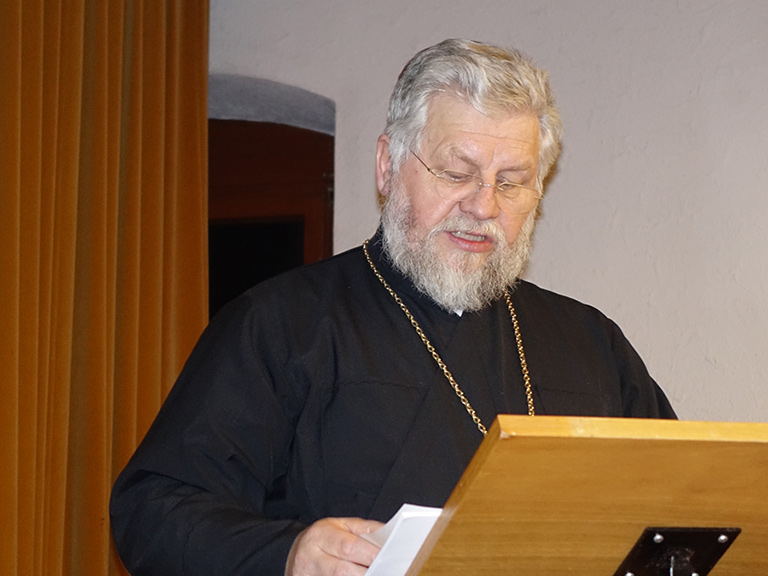 Archimandrit Dr. Andreas Thiermeyer, Flüchtlingsbeauftragter des Bistums Eichstätt.