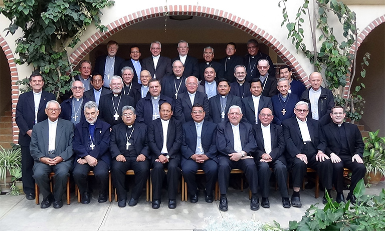 Bischofskonferenz in Bolivien.