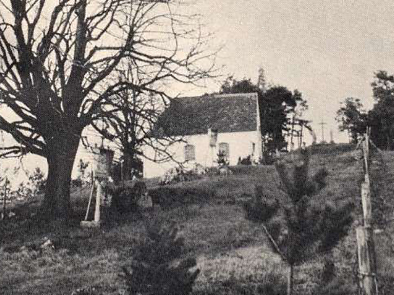 Kalvarienbergkapelle um 1960.